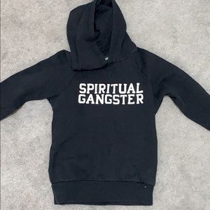 Spiritual gangster logo hoodie